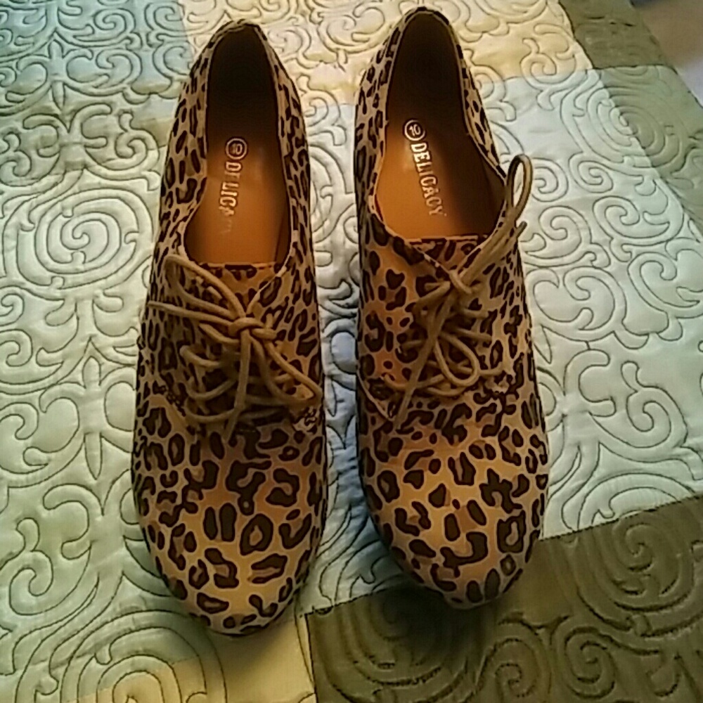 💙Leopard print Wedge💙